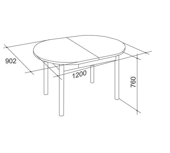Кухонный стол Квартет Венге_1