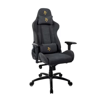 Геймерское кресло Arozzi Verona Signature Soft Fabric Черный-золотой_0