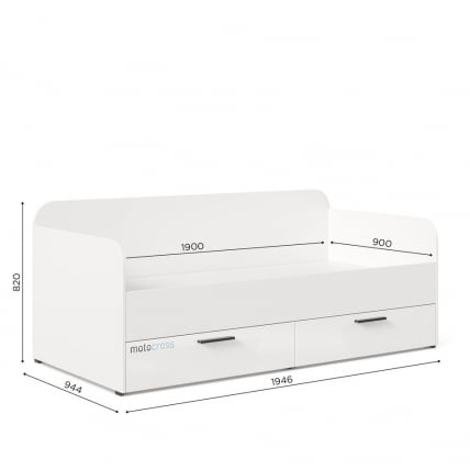 Диван-кровать Мотокросс ЛД 535.090.000 Серый шелк_6