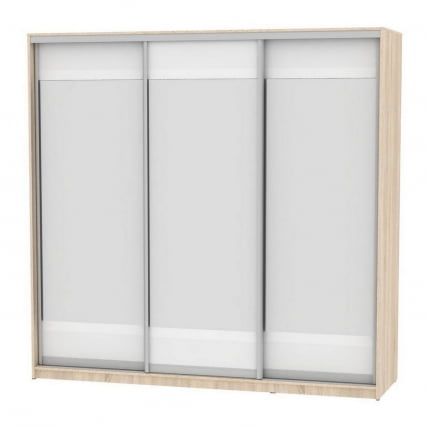 Шкаф-купе Б-230х235х60-2(ДСС-Белый-Д10Д10Д10) / B-230х235х60-2(ДСС-Белый-D10D10D10)_0