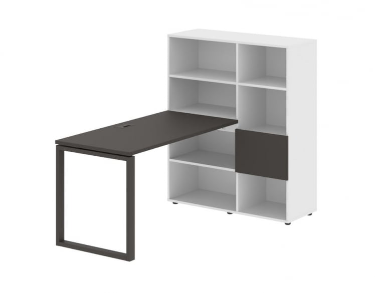 Рабочая станция EDIS EQRST 1113 Мокко Мокко Белый_0