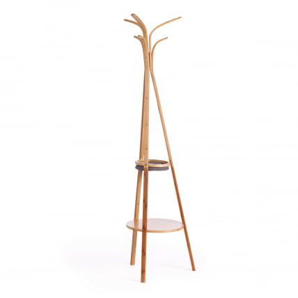 Вешалка (mod. JWFU-3464) прессованный бамбук, 38,3 х 38,3 х 170 см, натуральный_0