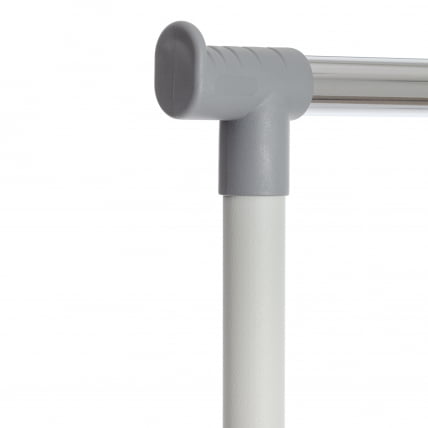 Вешалка ODENT металл, пластик, 86*44*166 см, темно-серый/светло-серый/хром_4