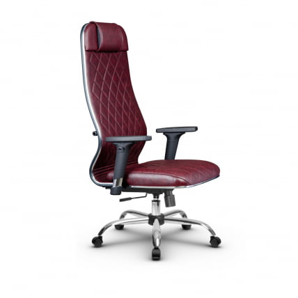 Кресло руководителя Metta L 1m 40M/2D Комплект 7 Темно-бордовое_1