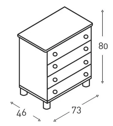 Тумба Micuna CO-1247 White_1