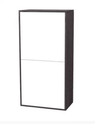 Шкаф навесной Куб К05 Белый софт Дуб ирландский_0