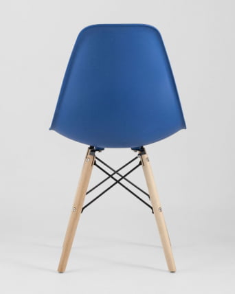 Стул Еамес ДСВ 4 шт. Синий / Eames DSW_8