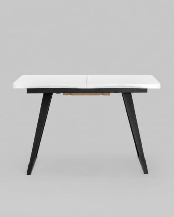 Стол обеденный Йорк раскладной 120-160 Белый_2