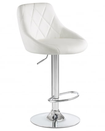 Стул барный DOBRIN LOGAN Белый_1