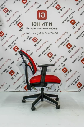 Кресло офисное (ВБ13) Trek выставочный образец Красное_3