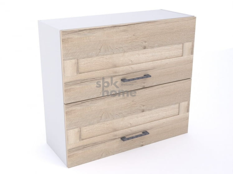 Шкаф Ш-80г, Дублин (800*320*720) Дуб галифакс белый, 21648 _0