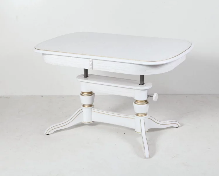 Стол-трансформер Лира-4 тон 1 с золотой патиной_0