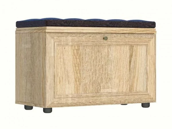 Тумба для обуви Оскар-7 (А) Модена 05 Дуб сонома светлый Крем_0