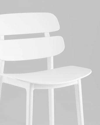 Стул Tony пластик белый_1
