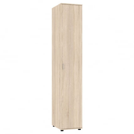 Шкаф распашный Алиса (H1) 2230х400х540 ручка скоба 96мм (ДСС)_0