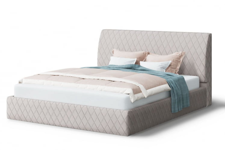 Кровать Хилтон, 2000*1800 мм, бежевый_0
