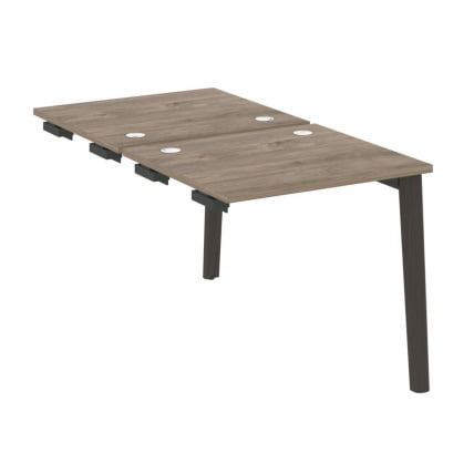 Стол-приставка двойной к опорным элементам ONIX WOOD OW.D.SPR-0.7 Тиквуд Темный/Темный_0