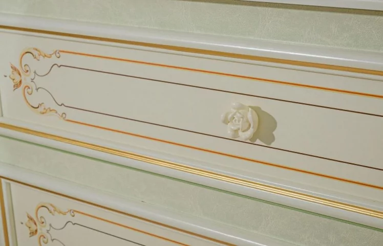 Комод с 4 ящиками Луиза ЛД 665.021.000 Алебастр_7