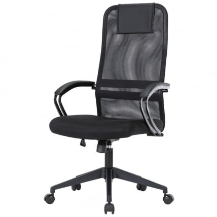 Кресло руководителя Chairman CH612 крестовина пластик (M) Черный_1