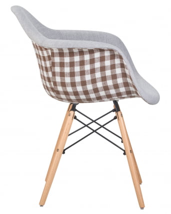 Стул обеденный DOBRIN DAW MONICA 009 Бежевый ткань_2