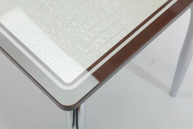 Стол обеденный Аспен КЗ(6195) венге,крокодил жемчужный_11