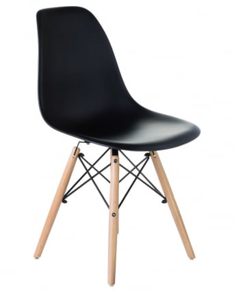 Стул обеденный DOBRIN DSW Черный B-03_0