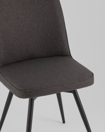 Стул Flatt вращающийся темно-серый 2 шт._7