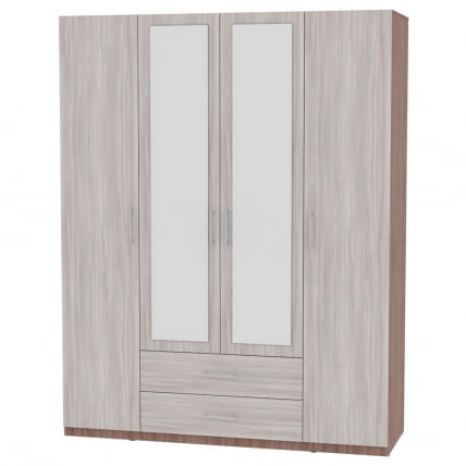 Шкаф распашный R-230х180х60-2-M(ЯШТ-ЯШС)_0