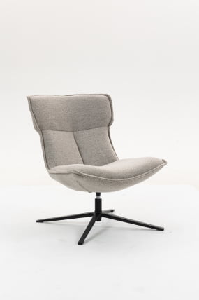 Кресло лаунж Свай светло-серый / Sway_1
