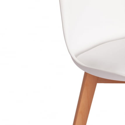 Стул барный TULIP BAR (mod. C1014H-1) / 1 шт. в упаковке пластик/дерево, 42 х 47,5 х 104 см, White (Белый) 70029/ натуральный_7