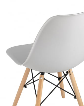 Стул Еамес Стйле ДСВ светло-серый 4 шт. комплект (разборный каркас) / Eames Style DSW_7