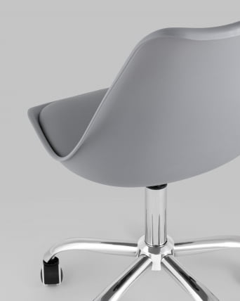 Стул офисный BLOK SN пластиковый серый_9