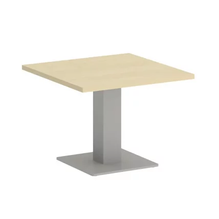 Стол журнальный квадратный HOME OFFICE VR.SP-5-60.2G Клен/Серый металл_0