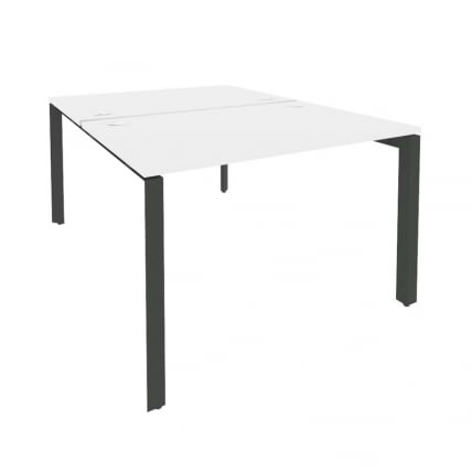 Рабочая станция на П-образном м/к ONIX O.MP-D.RS-2.2.8 Белый Бриллиант/Антрацит_0