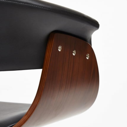 Кресло VIMTA орех, кож/зам черный_5