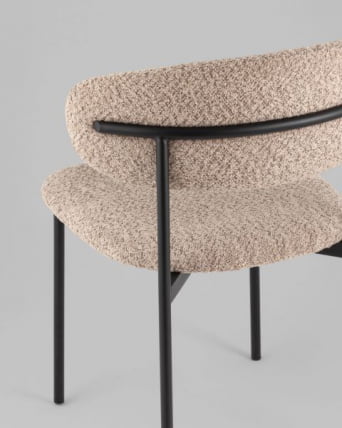 Стул Севйн букле кофейный / Sevyn_3