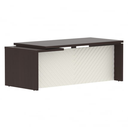 Стол руководителя правый Torr LUX TLCT 209 R Венге Магия Латте_0