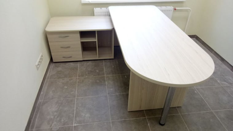 Тумба сервисная Glassy 3.16.12Л Туя_1