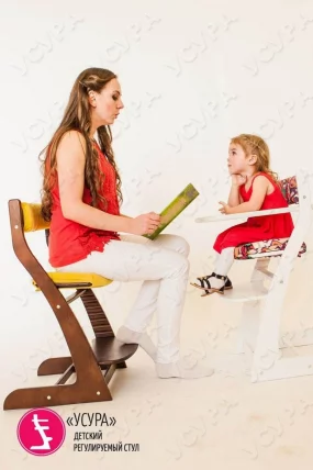 Растущий стул Усура Белый_8