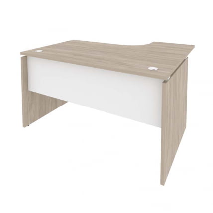 Стол эргономичный левый ONIX O.SA-3L Дуб Аттик/Белый_0