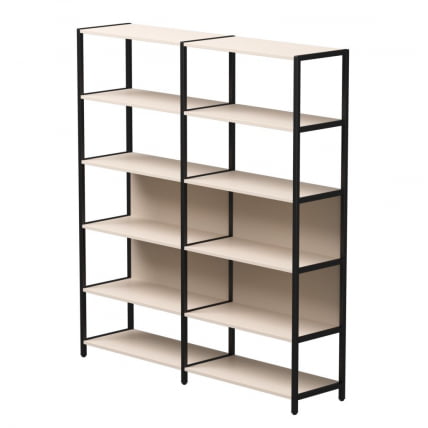 Набор стеллажных систем Everprof EVO №6 Кашемир Черный_0
