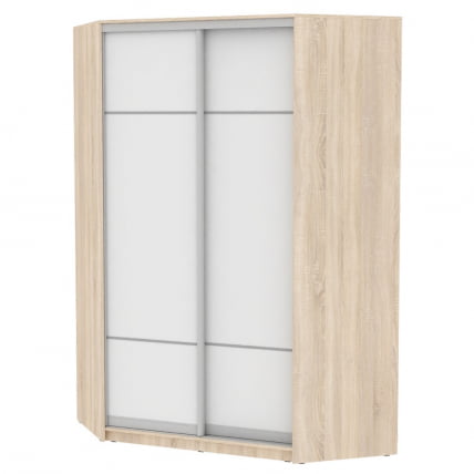 Шкаф-купе YA-230х1400-568-5(ДСС-Белый-D4D4)_0