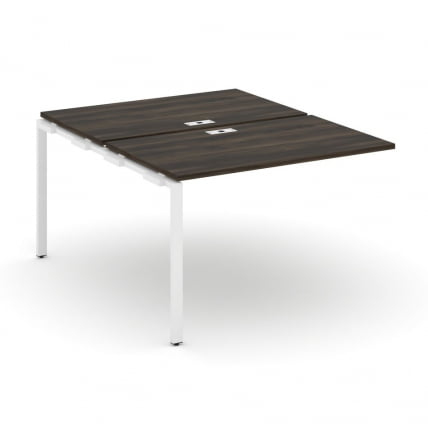 Двойной наборный элемент рабочей станции CONCEPT CN.DNRS-002 Дуб Мали Белый_0