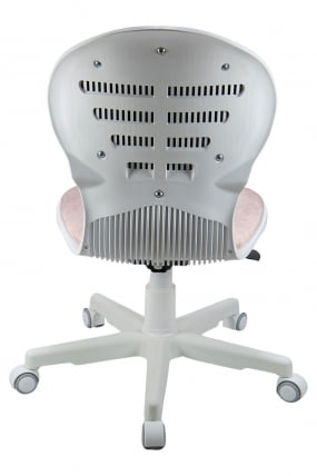 Кресло 1139 FW PL White велюр Bliss 08 розовый_3