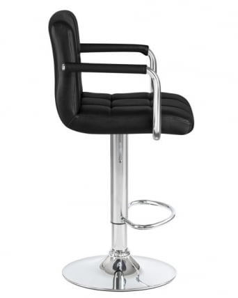 Стул барный DOBRIN KRUGER ARM (черный) 2 шт_3