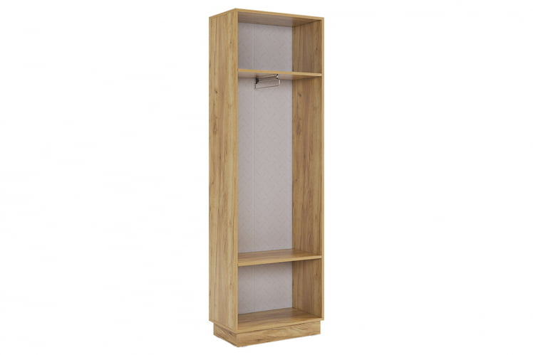 Шкаф двухдверный Моди MGM-02 дуб крафт золотой/белое дерево_1