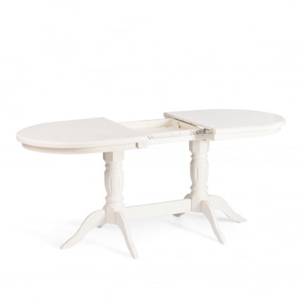 Стол COPPOLA бук, мдф, 140+40x80x77см, Ivory white_5