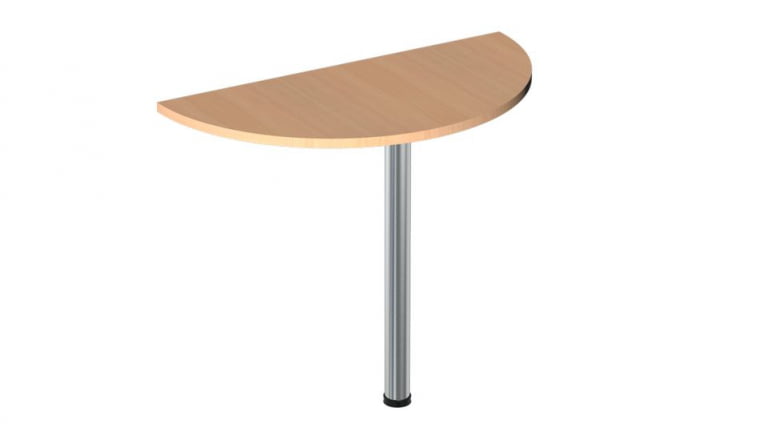 Приставка для переговоров полукруг Р.К-2 Дуб Сонома светлый_0