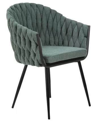 Стул обеденный DOBRIN MATILDA Зеленая ткань LAR 275-23_1