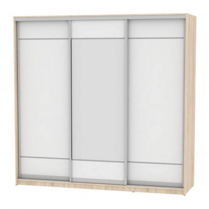 Шкаф-купе Б-230х235х60-2(ДСС-Белый-Д7Д8Д7) / B-230х235х60-2(ДСС-Белый-D7D8D7)_0